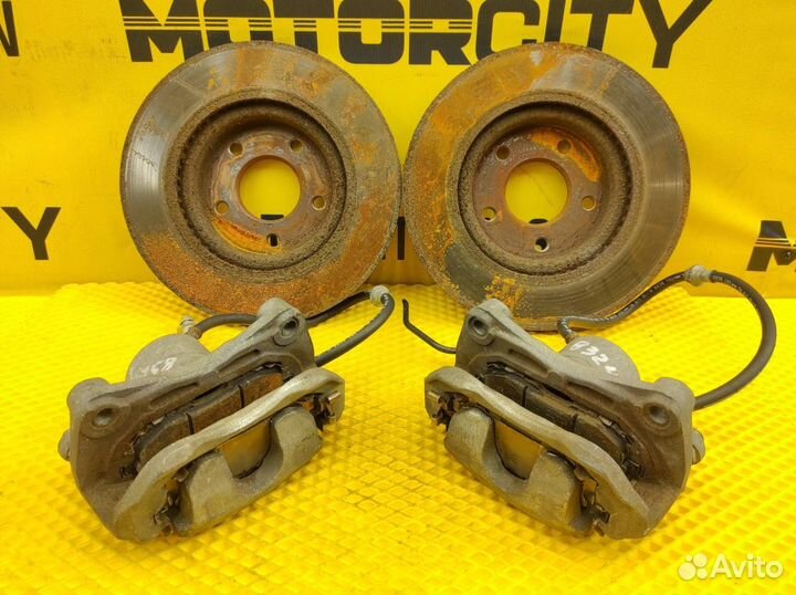 Тормозная система комплект передняя Nissan Juke