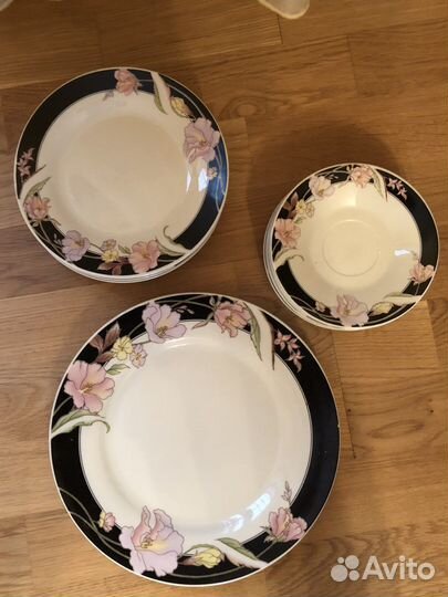 Сервиз чайный Budlet Fine China Ivory