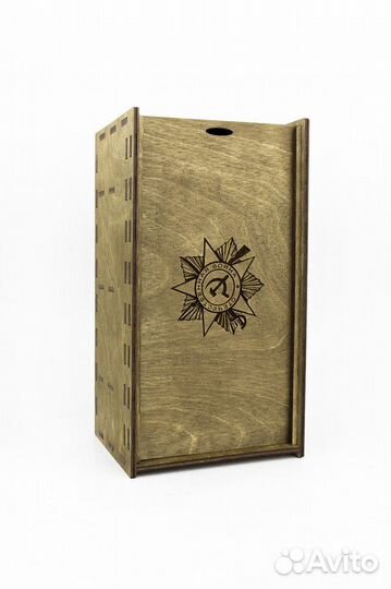 Деревянные коробки с крышкой