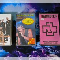 Редкие VHS видеокассеты Rammstein Live