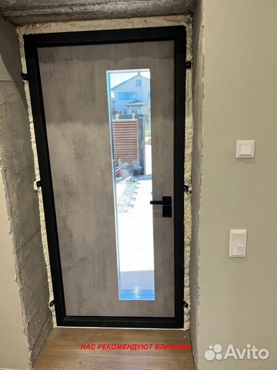 Тёплая дверь входная с установкой сегодня