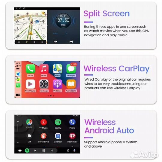 CarPlay Ai Box 4+64Гб Андроид 10
