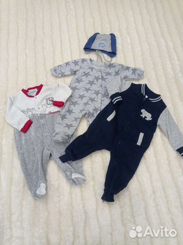 Детские вещи пакетом от 0 до 6 месяцев