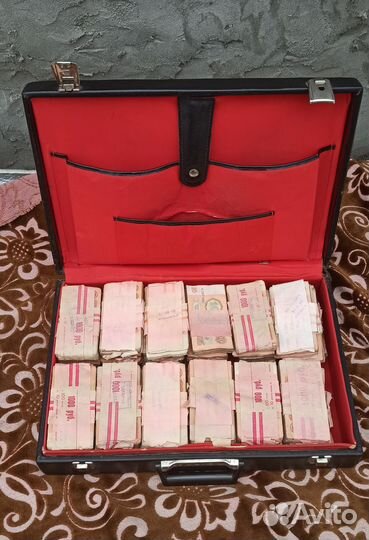 Кейс с деньгами СССР