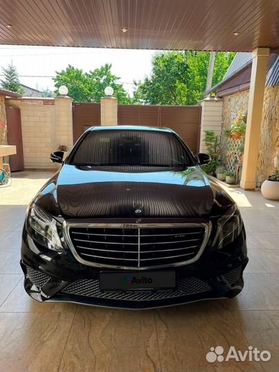 Mercedes-Benz S-класс AMG 5.5 AT, 2015, 37 778 км