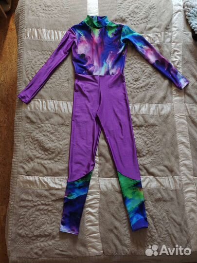 Гимнастический комбинезон, новый. 152-164