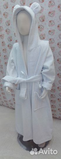 Халат банный детский 116-122
