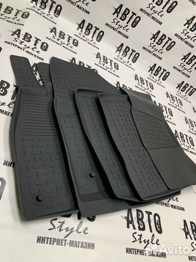 Резиновые ковры в салон Seintex Мазда 6 от 2012