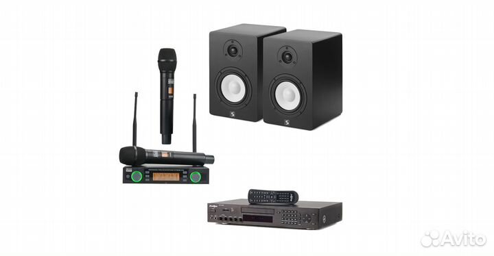 Караоке MadBoy MFP2000+Xline MD272A+stagg HD5A-0