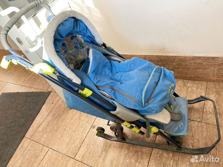 Коляска санки