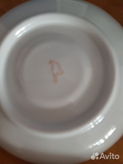 Чашки с блюдцем Дулево