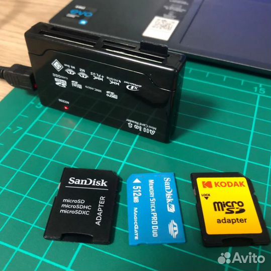 Кардридер OTG с поддержкой тип C/USB/Micro USB для