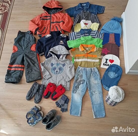 Вещи пакетом на мальчика 92