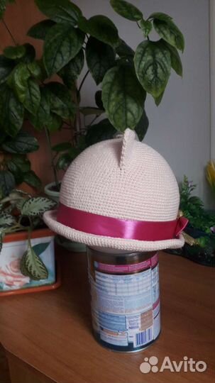 Шляпа для девочки ручная работа