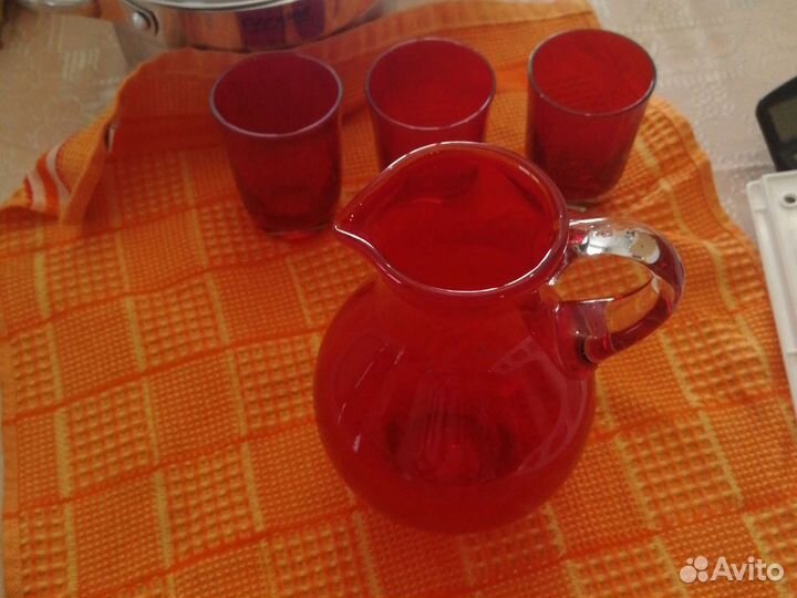 Кувшин для воды стекло