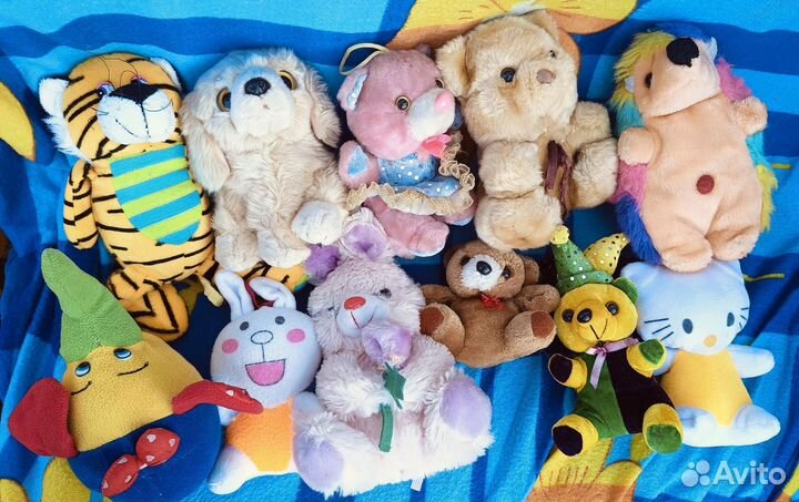 Мягкие игрушки пакетом