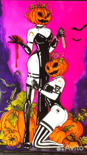 Готический витраж