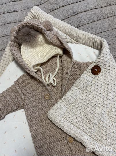 Комплект на выписку зима loom