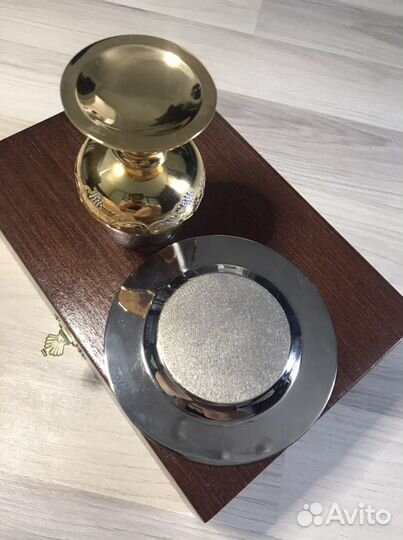 Набор На посошок позолоченный