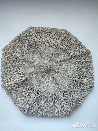 Берет вязаный крючком