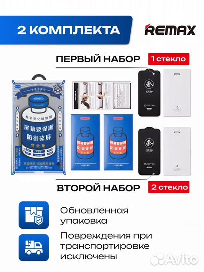 Защитное стекло на iPhone 14 pro max 2шт