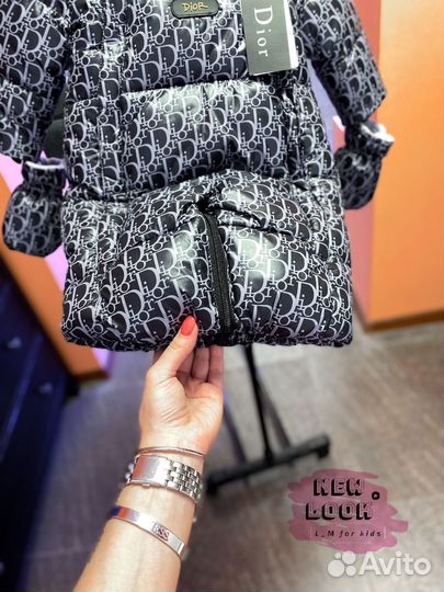 Новый детский зимний конверт трансформер 62 68