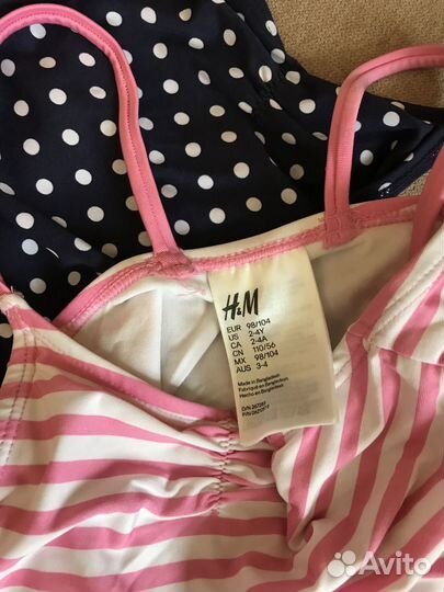 Купальники для девочки 2 шт