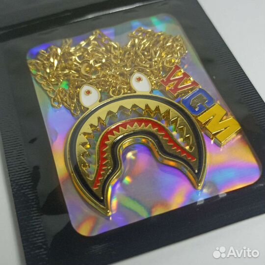 Цепочка (подвеска) bape shark