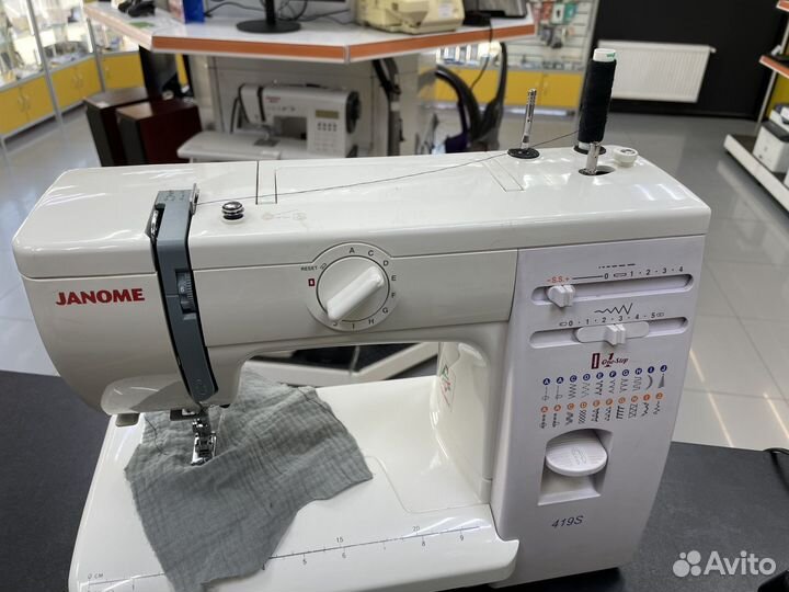 Швейная машина Janome 419S / гарантия