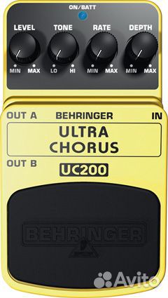 Behringer UC200 - педаль эффектов стерео хоруса