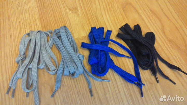Шнурки для обуви плоские, длина 100см