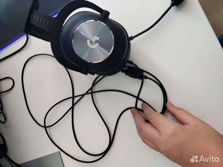 Новая гарнитура Logitech g pro x