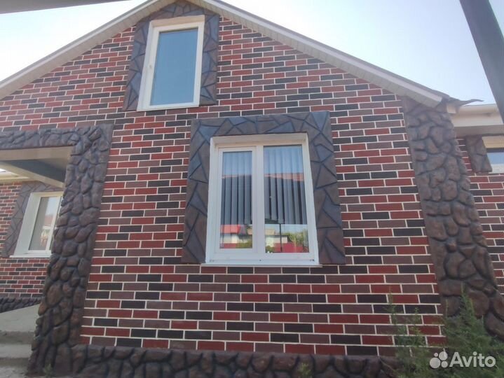 Гибкий кирпич фд на сетке