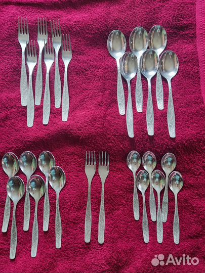 Ложки вилки нержавейка СССР