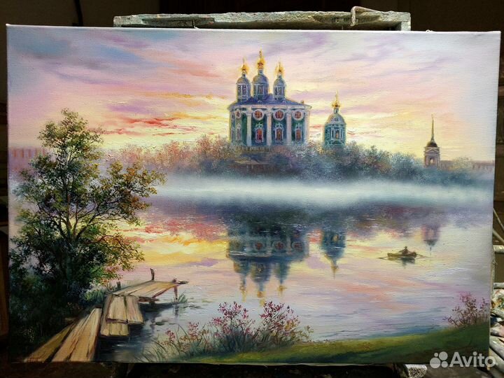 'Успенский Собор в тумане