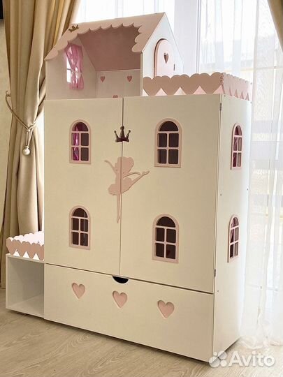 Домик кукольный для барби