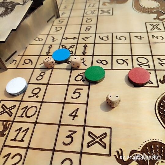 Настольная игра Лудо - доставка по России