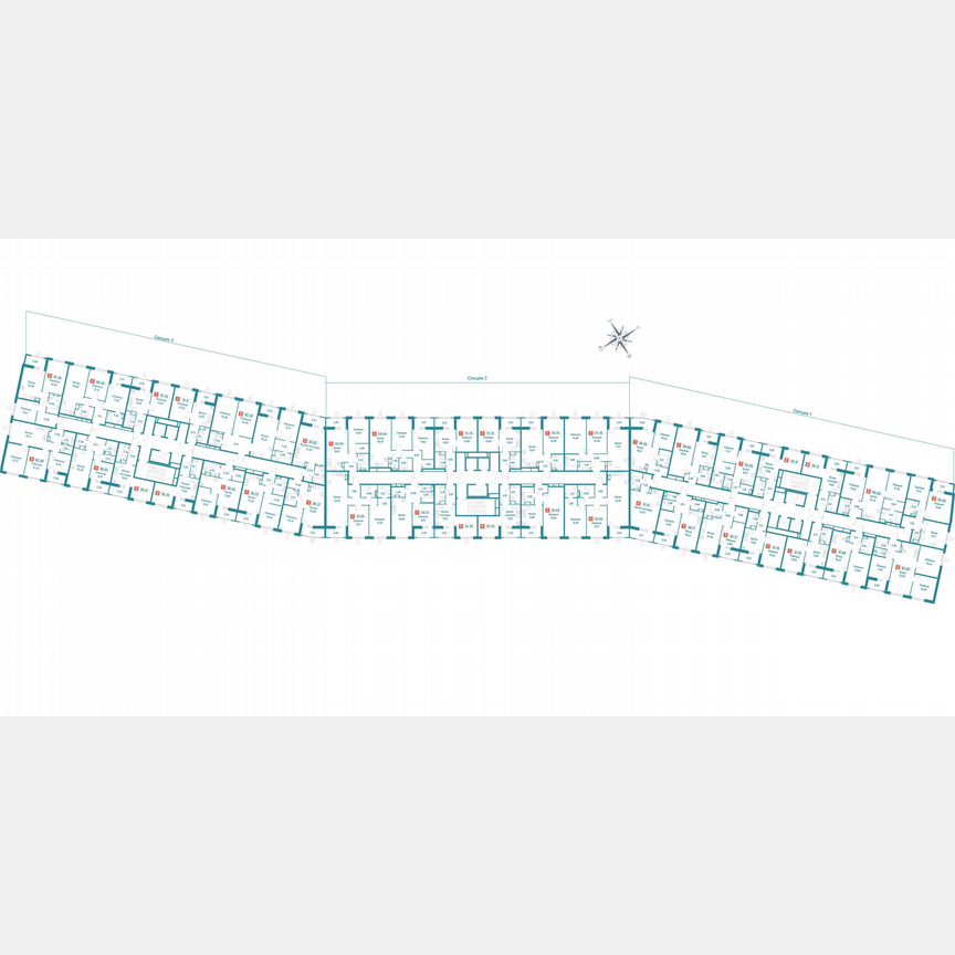 1-к. квартира, 38,7 м², 12/18 эт.