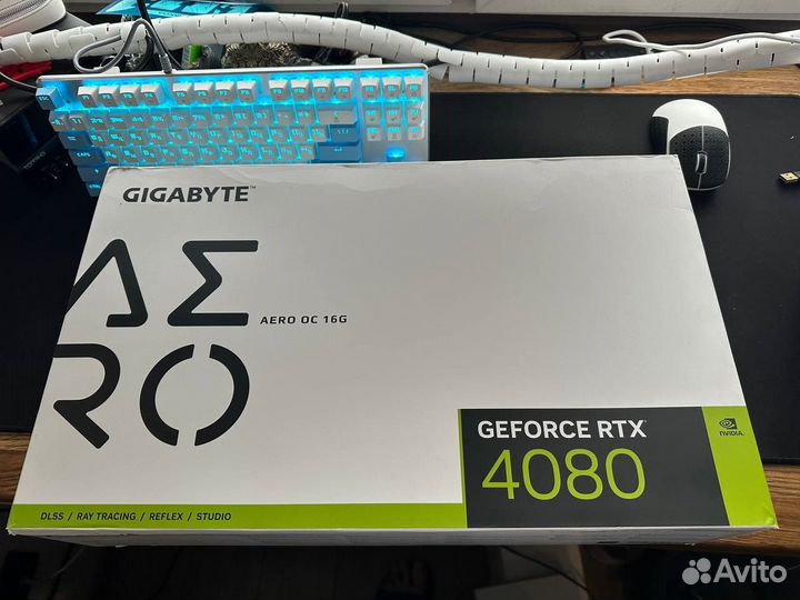 Видеокарта Gigabyte GeForce RTX 4080 aero OC 16gb