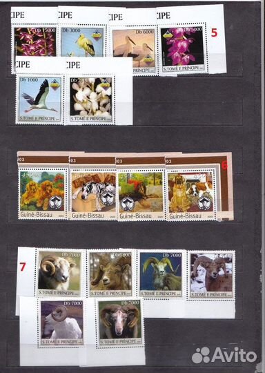 Чистые марки фауна, 33