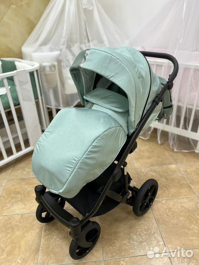 Коляска 2 в 1 Bexa air шалфей