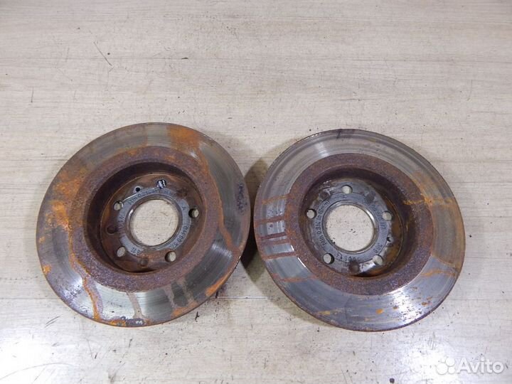 Диск тормозной задний Opel Astra H