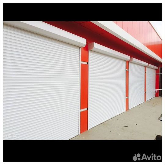 Ворота роллетные Алютех