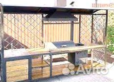 Мангал С крышей