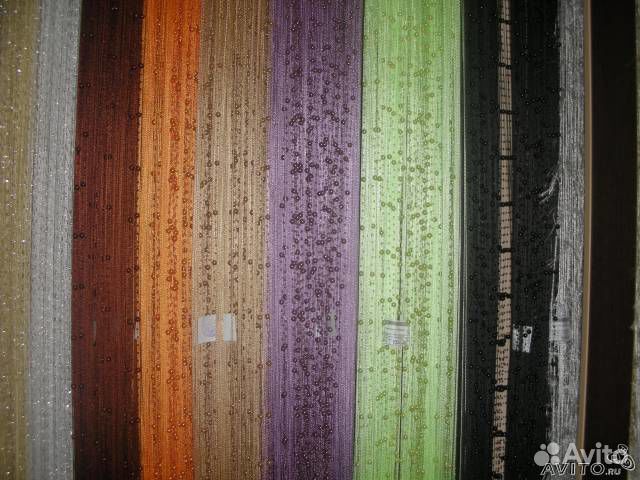 Шторы ниточные/кисея