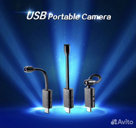 Камера видеонаблюдения Wifi mini гибкая