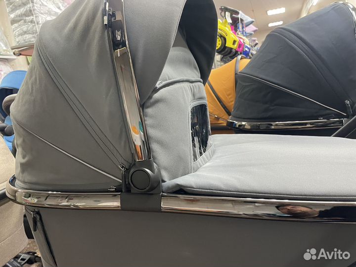 Коляска 2 В 1 Carrello Ultimo CRL-6511 chrome