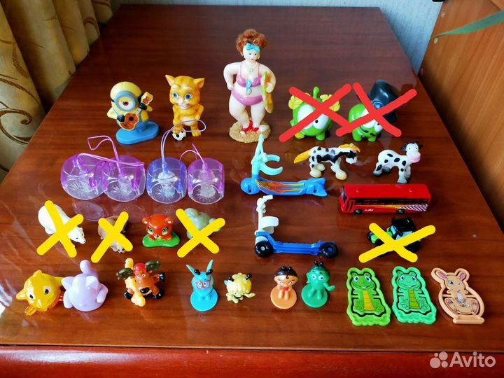 Игрушки из киндер сюрприза