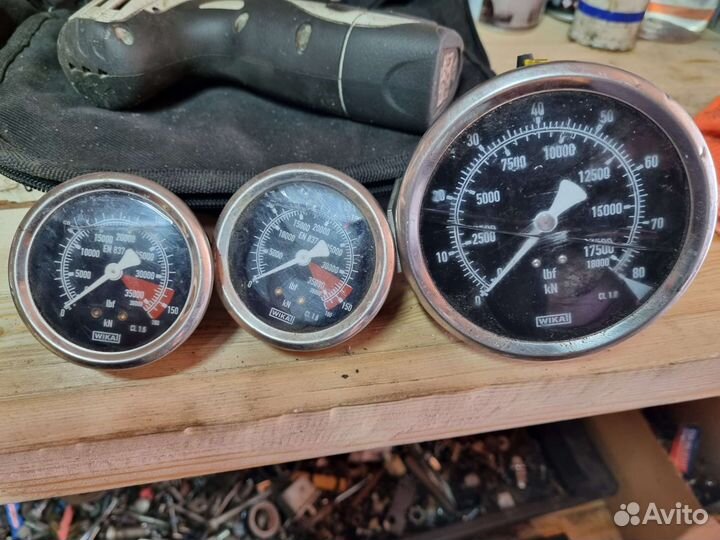 Манометр wika en837