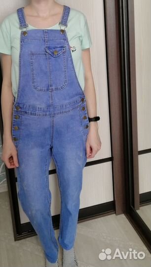 Комбинезон джинсовый для беременных